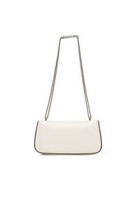Calvin Klein Torebka Ck Convertible Chain Small Bag LV04F3172G Biały. Kolor: biały. Materiał: skórzane #5