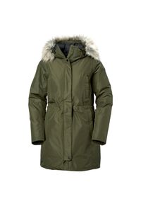 Parka damska Helly Hansen Senja. Kolor: zielony. Sezon: zima. Styl: elegancki