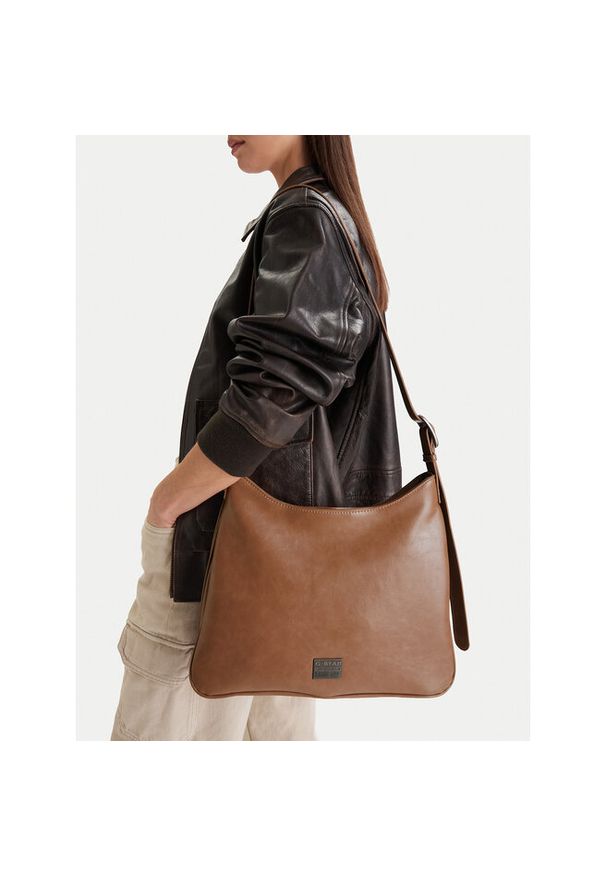 G-Star RAW - Torebka G-Star Raw. Kolor: brązowy