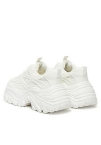 DeeZee Sneakersy AM25238 Biały. Kolor: biały. Materiał: skóra