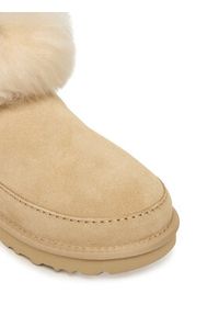 Ugg Śniegowce W Classic Ultra Mini Chalet 1173832 Beżowy. Kolor: beżowy. Materiał: skóra, zamsz #5
