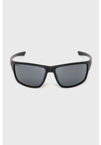 Uvex - Okulary przeciwsłoneczne. Kształt: prostokątne. Kolor: czarny. Materiał: syntetyk, materiał. Wzór: gładki #2