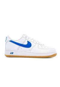 Buty do chodzenia męskie Nike Air Force 1 Low Retro. Zapięcie: sznurówki. Kolor: biały, wielokolorowy. Materiał: syntetyk, materiał. Szerokość cholewki: normalna. Model: Nike Air Force. Sport: turystyka piesza