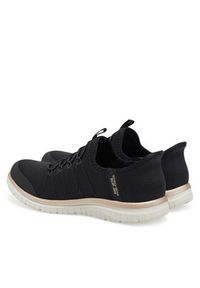 skechers - Skechers Sneakersy GO WALK Anywhere - Vivi 104426/BKRG Czarny. Kolor: czarny. Materiał: materiał #6