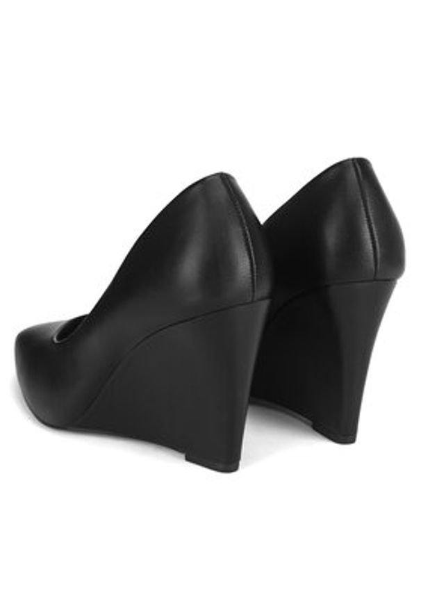 Jenny Fairy Półbuty WYL3980-1 Czarny. Kolor: czarny. Materiał: skóra