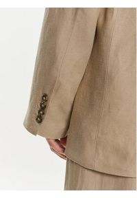 Herskind Marynarka Mercy 5116840 Beżowy Relaxed Fit. Kolor: beżowy. Materiał: wiskoza