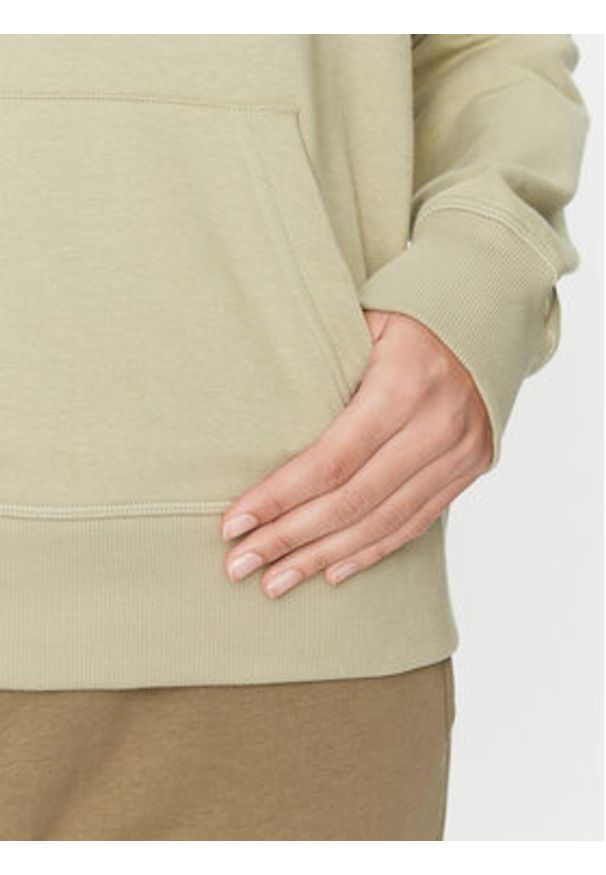 New Balance Bluza Essentials Stacked Logo Hoodie WT31533 Zielony Regular Fit. Kolor: zielony. Materiał: syntetyk
