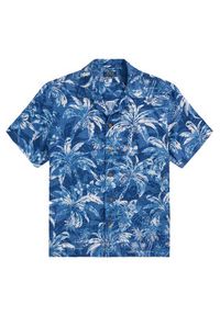 Polo Ralph Lauren Koszula 710965897001 Niebieski Classic Fit. Typ kołnierza: polo. Kolor: niebieski. Materiał: len #3