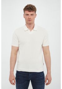 JOOP! Jeans - Polo męskie dzianinowe Adrianor JOOP! JEANS. Typ kołnierza: polo. Materiał: dzianina #4