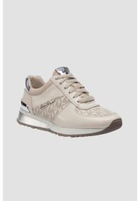 Michael Kors - MICHAEL KORS Białe sneakersy Allie Wrap Trainer, Rozmiar 38,5. Kolor: biały #5