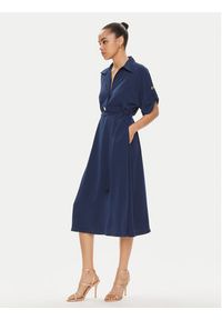 Rinascimento Sukienka codzienna CFC0118250003 Granatowy Regular Fit. Okazja: na co dzień. Kolor: niebieski. Materiał: syntetyk. Typ sukienki: proste. Styl: casual #3