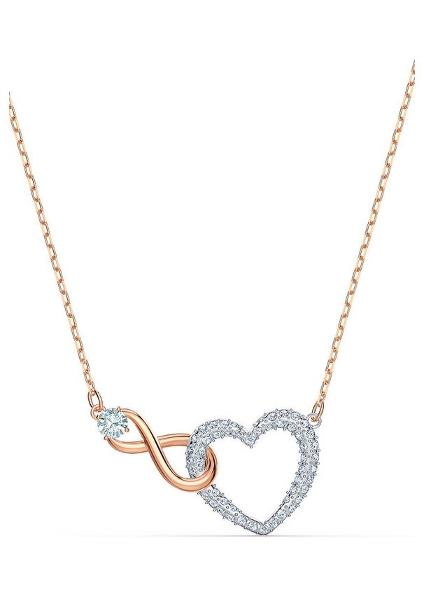 Swarovski - Naszyjnik Infinity. Kolor: złoty