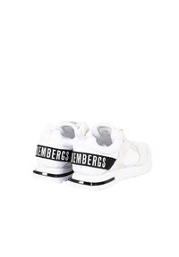 Bikkembergs Sneakersy "Harmonie" | B4BKW0040 | Harmonie | Kobieta | Biały, Beżowy. Kolor: biały, wielokolorowy, beżowy. Materiał: materiał, skóra. Wzór: aplikacja #5