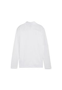 Puma - Młodzieżowa bluza treningowa z zamkiem 1/4 Valencia CF PUMA White. Kolor: biały. Sport: piłka nożna