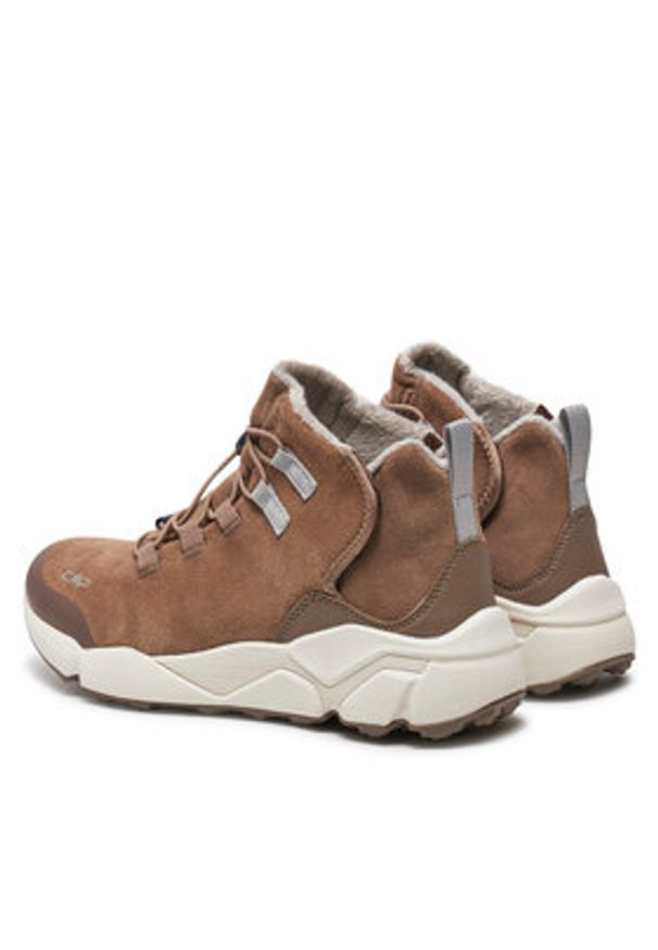 CMP Botki Yumala Wmn Life Style Shoes 31Q4996 Brązowy. Kolor: brązowy. Materiał: zamsz, skóra