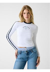 Guess Jeans T-Shirt 180634 Biały Classic Fit. Kolor: biały #1