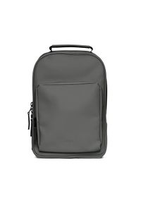 Rains Plecak Book Daypack W3 13260 Szary. Kolor: szary. Materiał: materiał