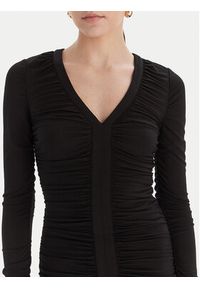 Marciano Guess Sukienka koktajlowa 5BGK25 6257A Czarny Slim Fit. Kolor: czarny. Materiał: syntetyk. Styl: wizytowy