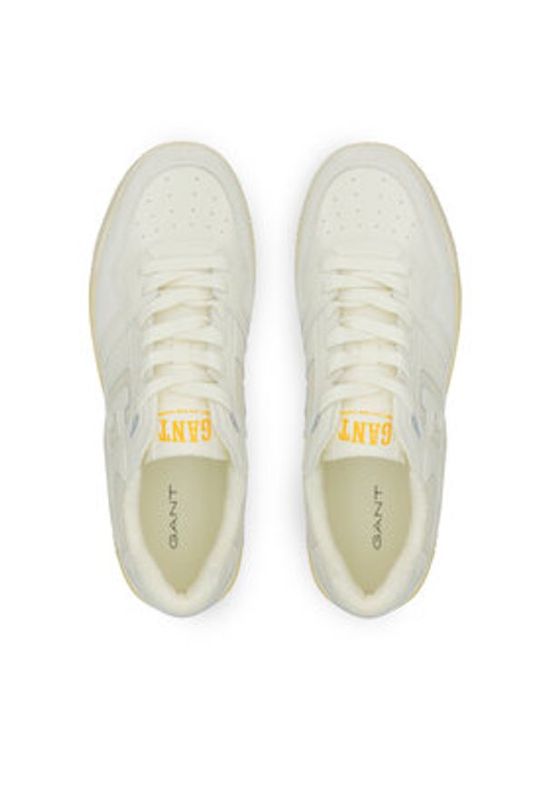 GANT - Gant Sneakersy Brookpal Sneaker 28633471 Biały. Kolor: biały. Materiał: zamsz, skóra