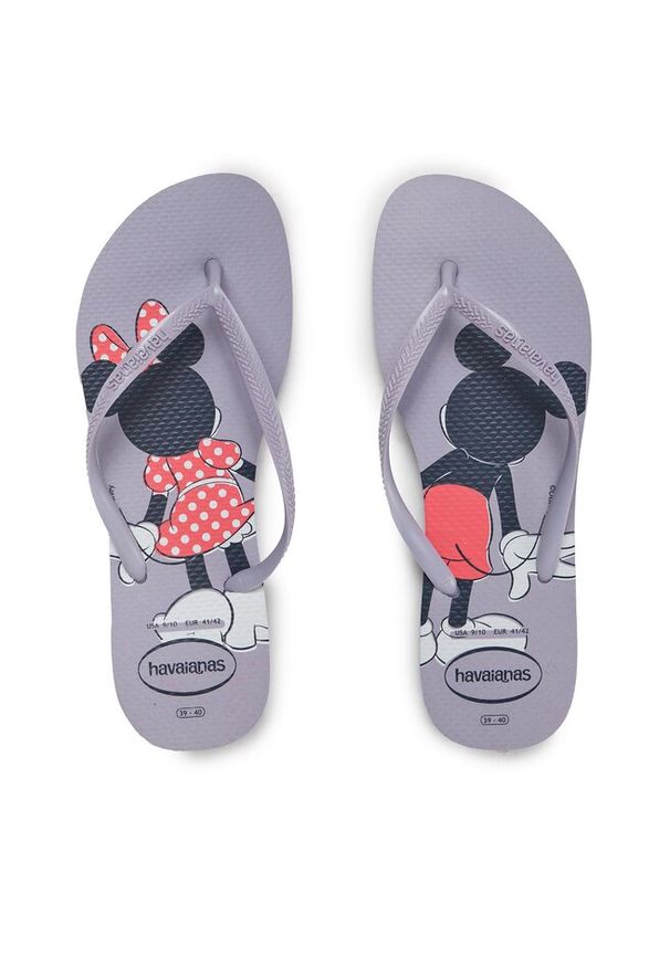 Japonki Havaianas. Kolor: fioletowy