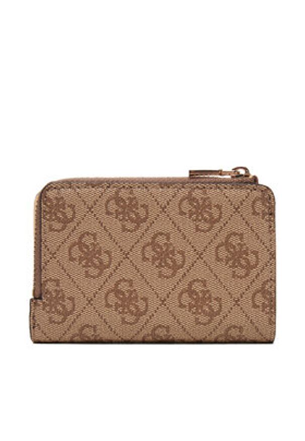 Guess Portfel Laurel II Slg SWSG74 59156 Brązowy. Kolor: brązowy. Materiał: skóra