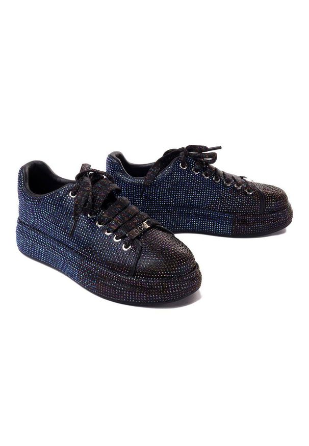 GOE JJ2N4050 czarny/black, sneakersy damskie. Zapięcie: sznurówki. Kolor: czarny