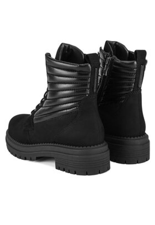 Sergio Bardi Trzewiki RST-E1057-02SB Czarny. Kolor: czarny. Materiał: nubuk, skóra