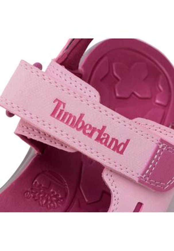 Timberland Sandały Moss Jump 2 Strap Sandal TB0A2APDX82 Różowy. Kolor: różowy. Materiał: materiał