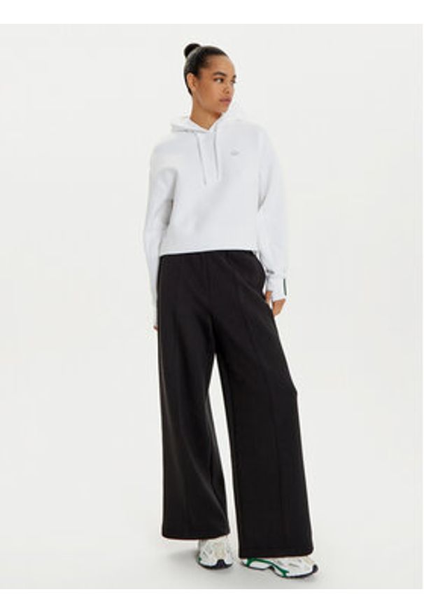 Lacoste Spodnie dresowe XF7374 Czarny Wide Leg. Kolor: czarny. Materiał: bawełna