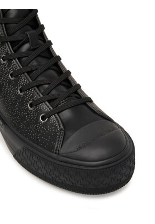 Karl Lagerfeld - KARL LAGERFELD Trampki Kampus Max III KL50446G Czarny. Kolor: czarny. Materiał: skóra