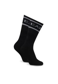 EA7 Emporio Armani Skarpety długie 7X000381 AF18572 MC419 Czarny. Kolor: czarny. Materiał: bawełna #3