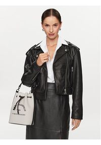 Karl Lagerfeld - KARL LAGERFELD Torebka 230W3197 Biały. Kolor: biały. Materiał: skórzane #5