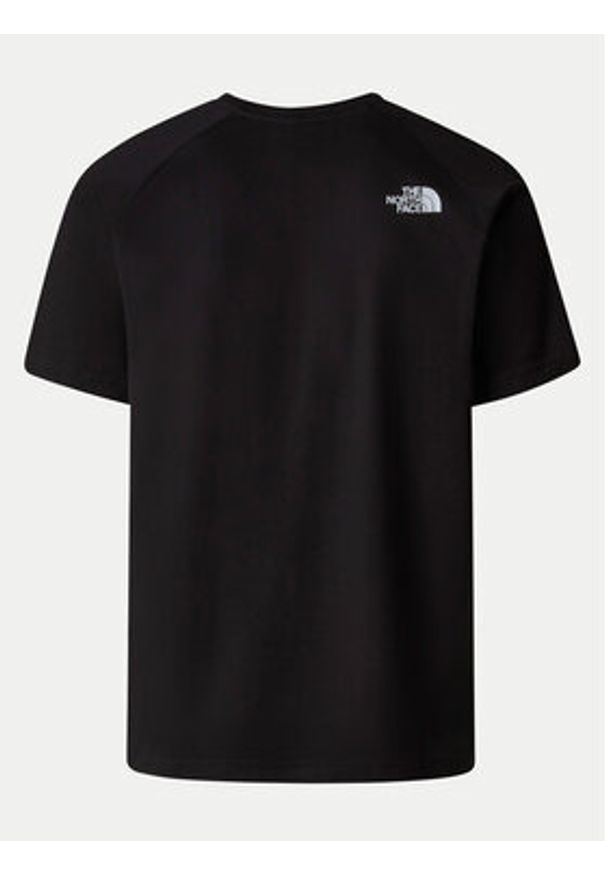 The North Face T-Shirt Redbox NF0A87NJ Czarny Regular Fit. Kolor: czarny. Materiał: bawełna