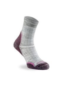 BRIDGEDALE - Damskie skarpety trekkingowe Bridgedale Ultralight T2 Performance Crew Merino. Kolor: szary. Materiał: poliamid, wełna, lycra, elastan, nylon. Sport: turystyka piesza #1