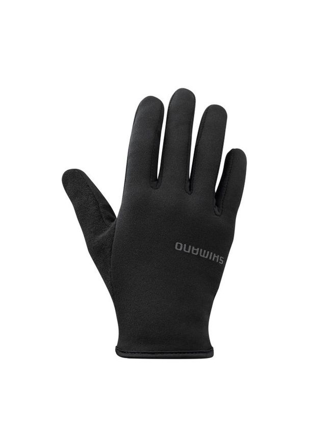 SHIMANO - Rękawiczki kolarskie W LIGHT THERMAL, damskie. Kolor: czarny. Materiał: materiał, polar. Sport: kolarstwo