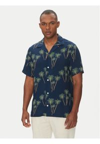 TOMMY HILFIGER - Tommy Hilfiger Koszula MW0MW38580 Granatowy Regular Fit. Kolor: niebieski