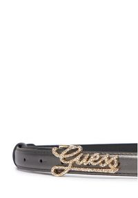 Guess Pasek Damski BW9277 P5420 Szary. Kolor: szary. Materiał: skóra #3