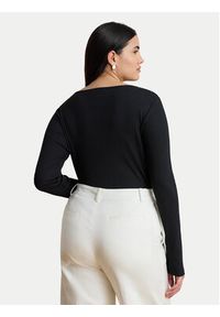 Lauren Ralph Lauren - LAUREN RALPH LAUREN Bluzka 200980145005 Czarny Slim Fit. Kolor: czarny. Materiał: bawełna #2