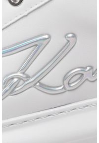 Karl Lagerfeld - KARL LAGERFELD Białe sneakersy damskie KAPRI Signia Lace Lthr, Rozmiar 41. Kolor: biały #4