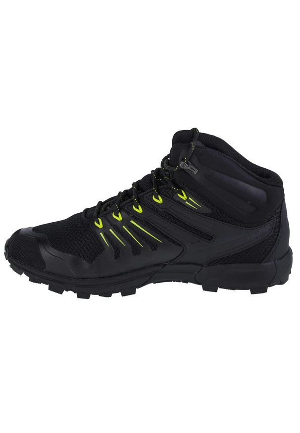 Buty trekkingowe męskie, Inov-8 Roclite 345 GTX V2. Kolor: czarny. Materiał: guma, syntetyk, materiał