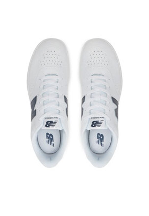 New Balance Sneakersy BB80UFO Biały. Kolor: biały. Materiał: skóra