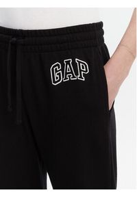 GAP - Gap Spodnie dresowe 889527-00 Czarny Relaxed Fit. Kolor: czarny. Materiał: bawełna