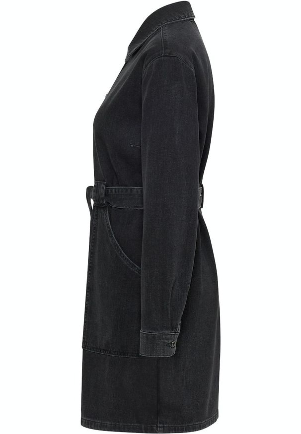 Damska Sukienka Mini Jeansowa Mustang Style Alba Denim Dress Denim Black 1014576 4000 841. Materiał: jeans, denim. Długość: mini