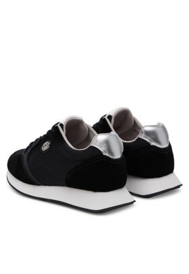 Liu Jo Sneakersy Vibe 03 BA5087 PX624 Czarny. Kolor: czarny. Materiał: materiał, mesh