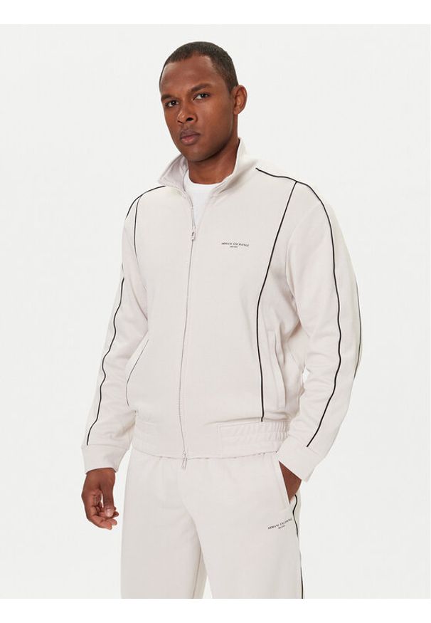 Armani Exchange Bluza XM001357 AF16278 U1013 Écru Regular Fit. Materiał: bawełna