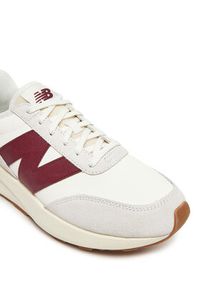 New Balance Sneakersy U370CB Beżowy. Kolor: beżowy. Materiał: zamsz, skóra
