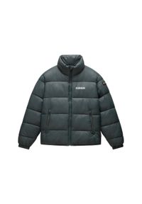 Kurtka puchowa Napapijri A-Suomi 3. Kolor: zielony. Materiał: puch #1