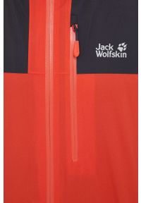 Jack Wolfskin kurtka Go Hike męska kolor czerwony. Kolor: czerwony. Materiał: włókno, materiał #2