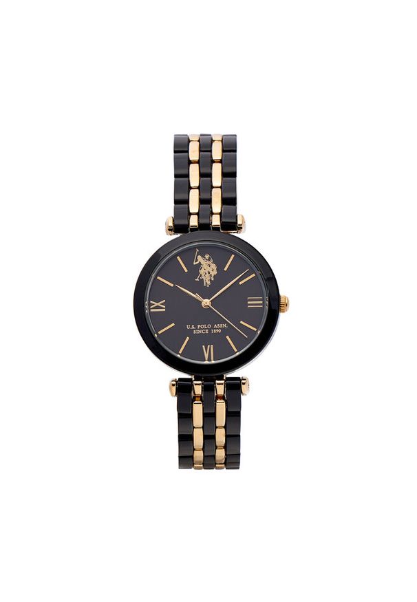 Zegarek U.S. Polo Assn.. Kolor: czarny
