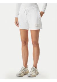 EA7 Emporio Armani Szorty sportowe 7W000269 AF12482 U0002 Biały Regular Fit. Kolor: biały. Materiał: syntetyk #1
